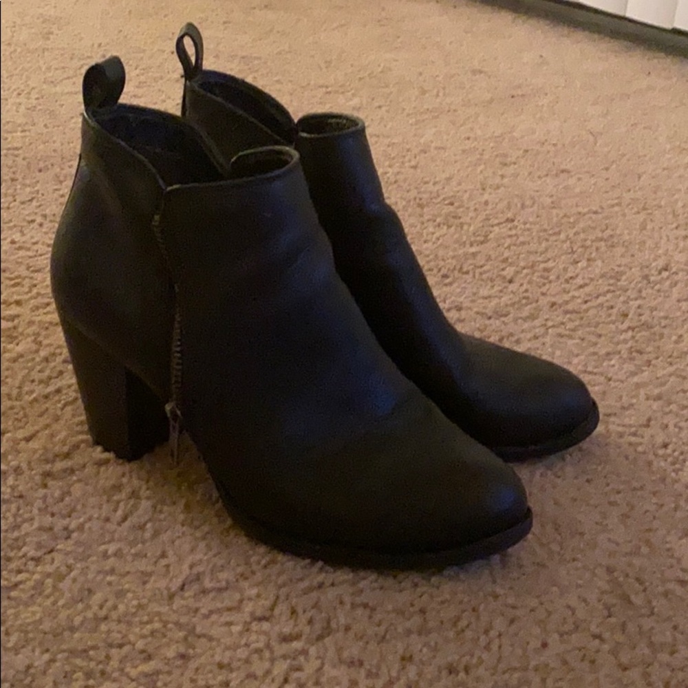 Black booties